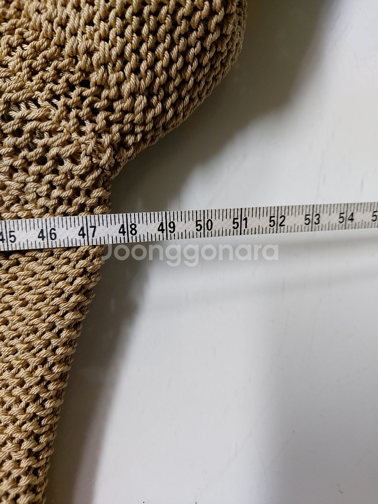 55~66)Maxmara 막스마라 시스루 브이넥 니트--4
