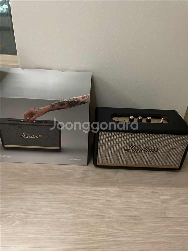 마샬 스탠모어2 블루투스 스피커 풀구성 <신품급>--1