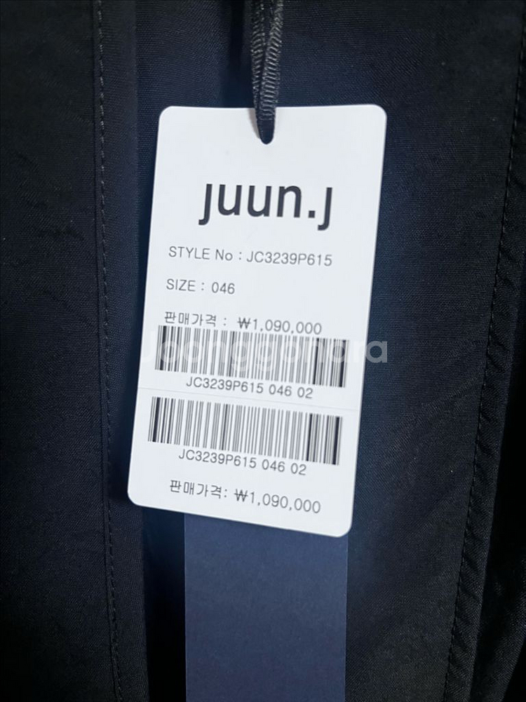 준지 숏 블루종 바라쿠타 점퍼 블랙 46--2