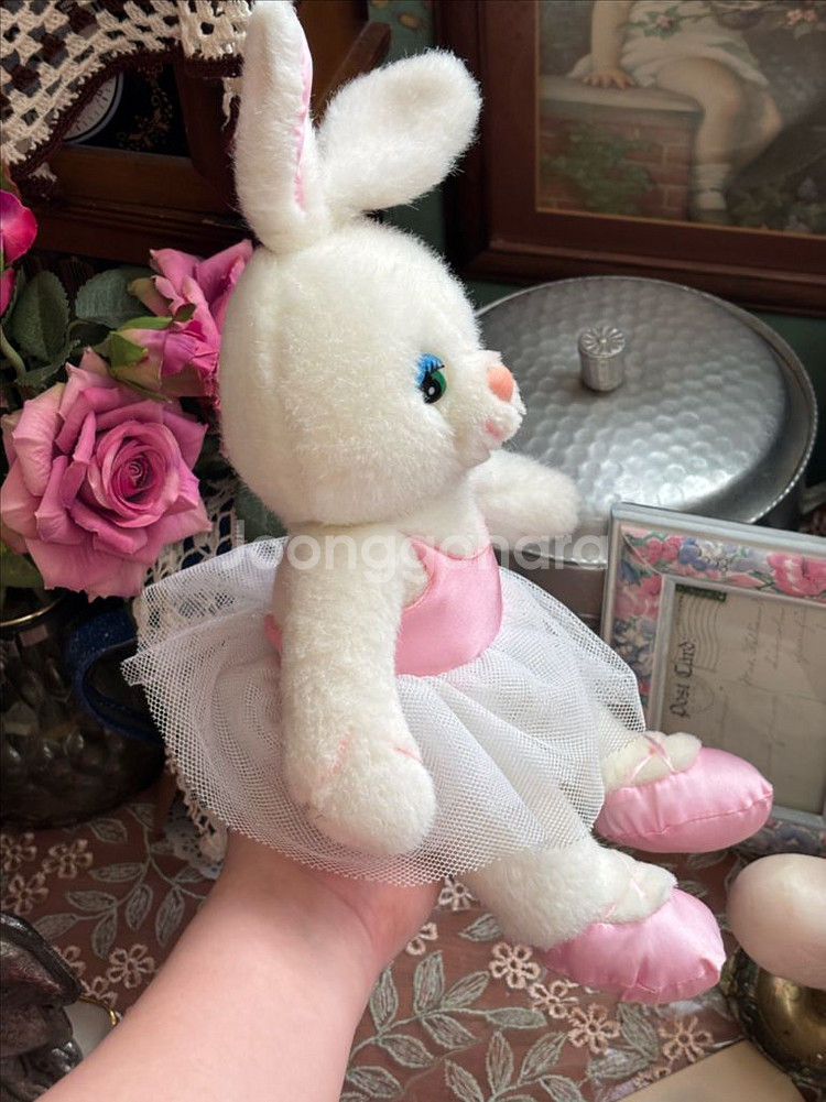 빈티지인형) 발레리나토끼인형 고전인형 레트로인형 모리걸--3