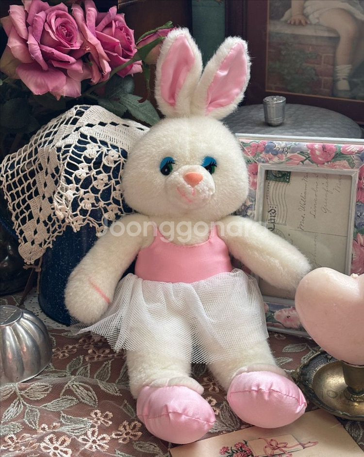 빈티지인형) 발레리나토끼인형 고전인형 레트로인형 모리걸--1