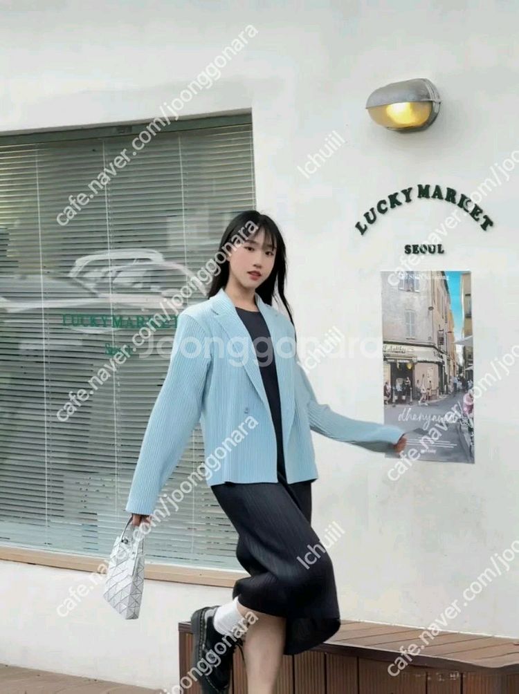 이세이미야케 옴므플리세 크롭자켓--3