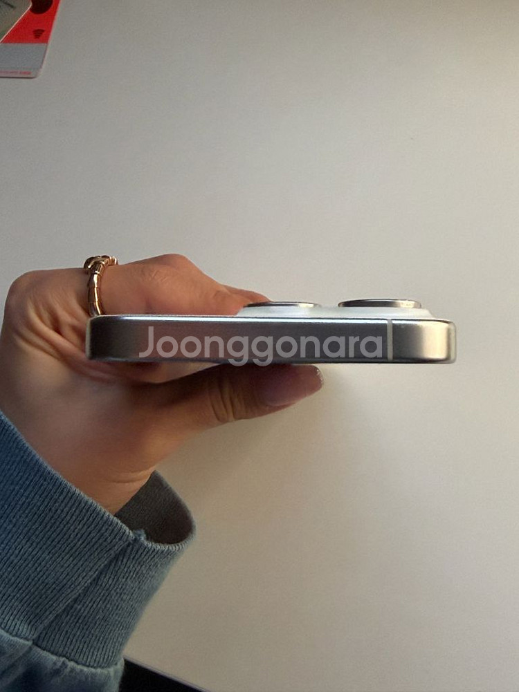 아이폰 15프로 화이트티타늄 1테라 1tb--6