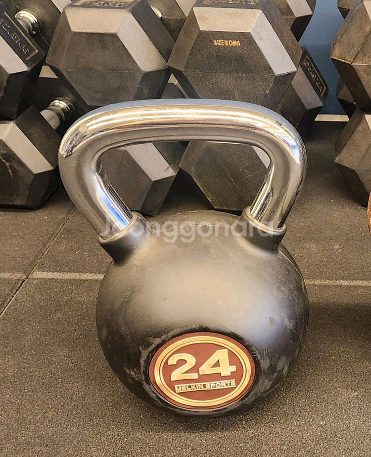 클럽용 인클라인벤치, 케틀벌24kg, 월볼타켓--2