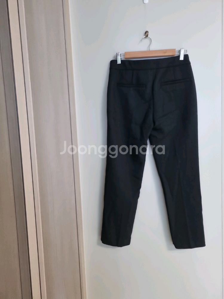 랑방 블랙 여성 모 바지--3