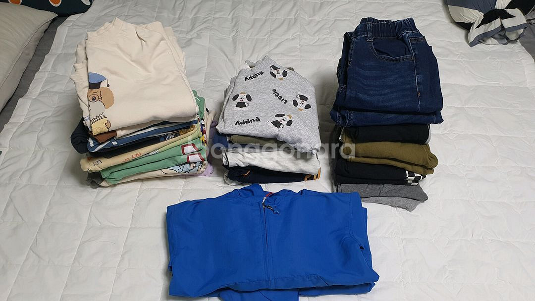 쌍둥이 130사이즈 가을옷일괄--0