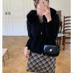 제니오 퍼 후드집업