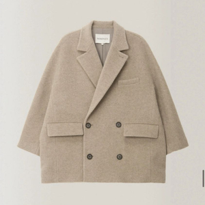 노미나떼 울하프코트 무드베이지 s