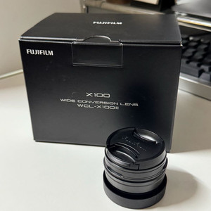 Wcl-x100ii x100v 광각 컨버터 판매합니다