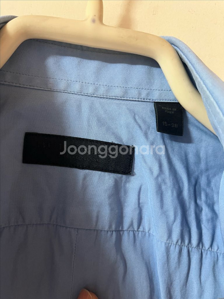 버버리프로섬 블루 드레스 셔츠 15/38(95)--2