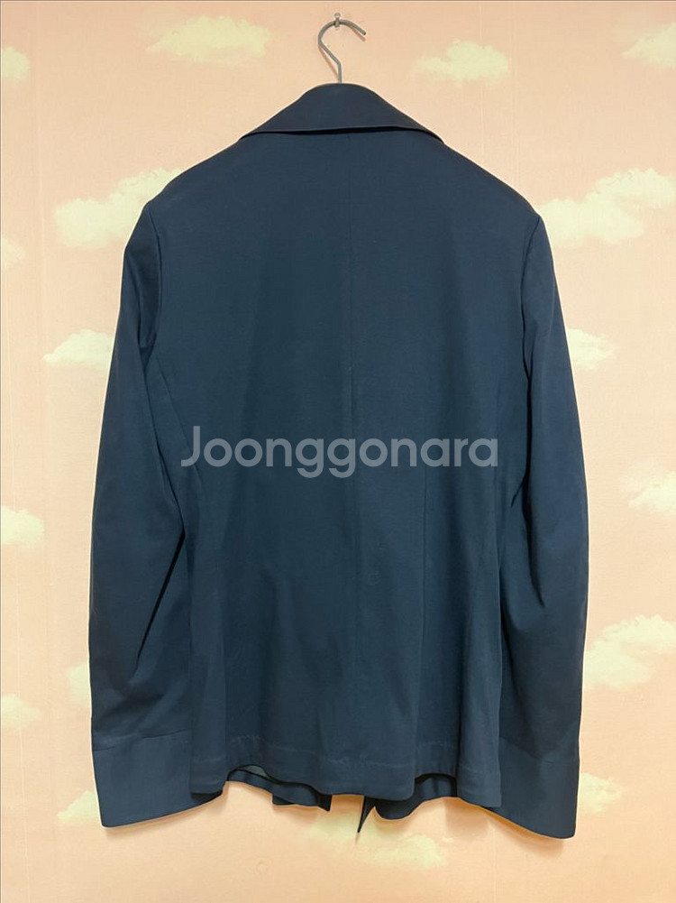 폴스미스 메인라인 새틴 면 피코트 자켓 s--4