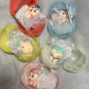 짱구는 못말려 크레용신짱 엉덩이 걸어요 가챠 5종 일괄