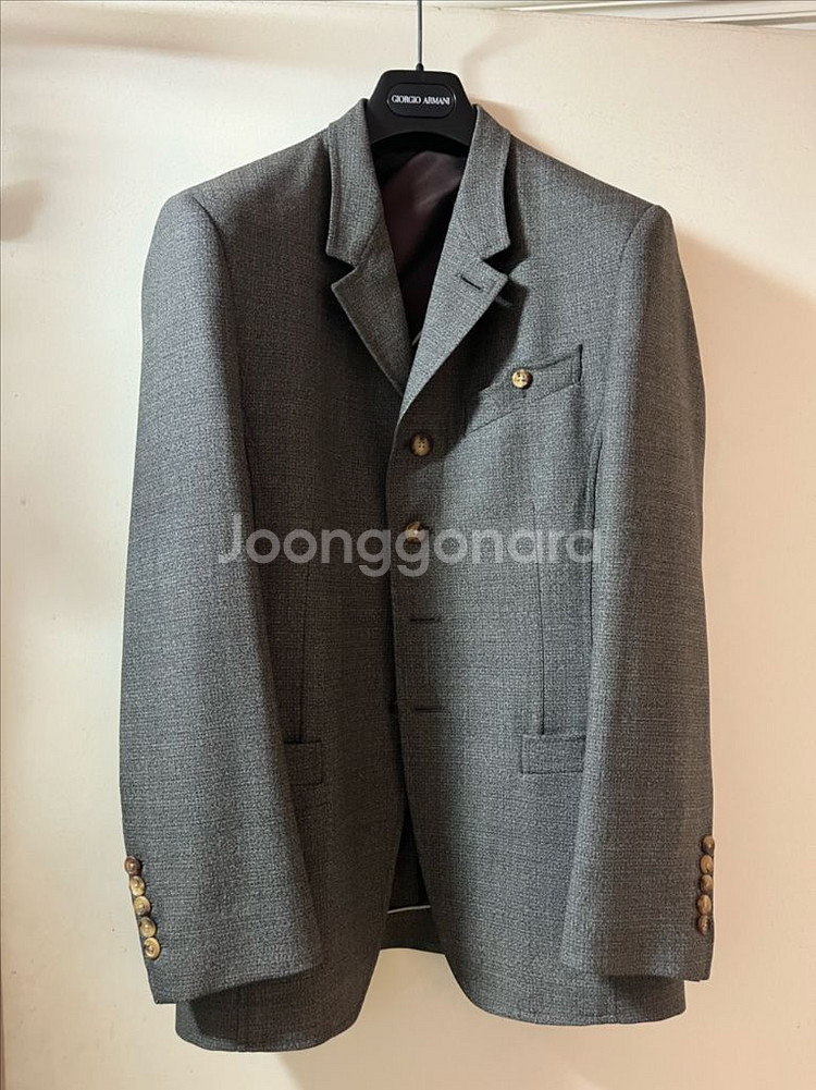 폴스미스 메인라인 울 4버튼 블레이져 s--0