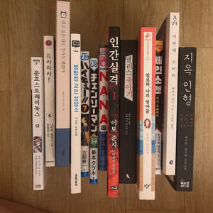 만화책, 소설책 다수