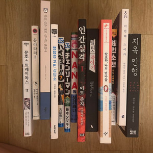 만화책, 소설책 다수