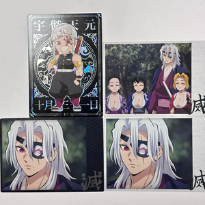 귀멸의 칼날 콜렉팅 카드 우즈이 텐겐 샤인 세트