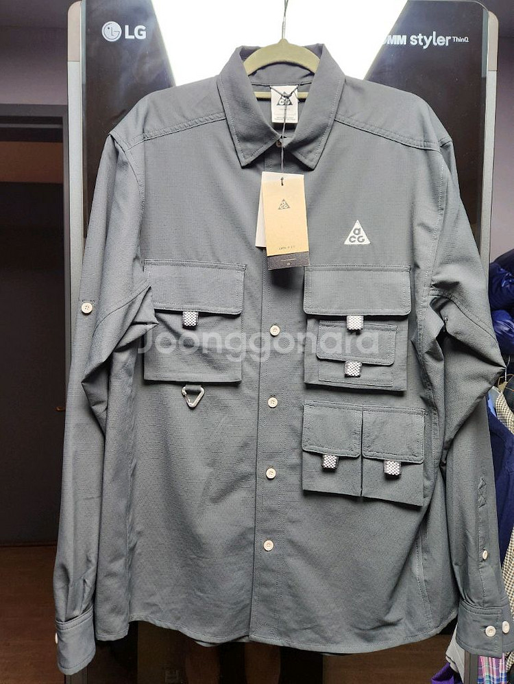 나이키 ACG 드라이 핏 UV 데버스테이션 트레일셔츠--6