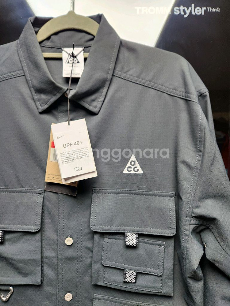 나이키 ACG 드라이 핏 UV 데버스테이션 트레일셔츠--11