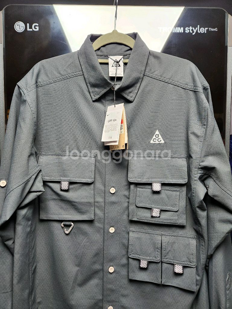 나이키 ACG 드라이 핏 UV 데버스테이션 트레일셔츠--10