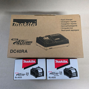 마끼다 dc40ra bl4025 2개 40v 급속충전기