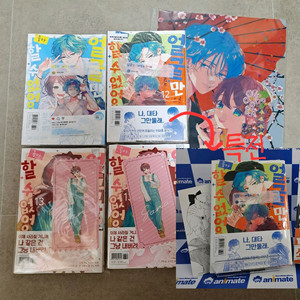 얼굴만으론좋아할수없어요 만화책 11,12,13권 특전