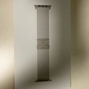 (미개봉)2025 애플워치 티타늄 밀레니즈 루프 S사이 이미지