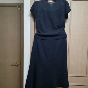 마인 네이비 니트 투피스(셋업)