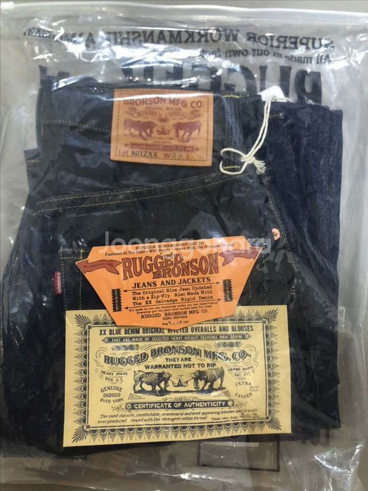 브론슨 BRONSON 1954 LOT 801ZXX셀비지--3