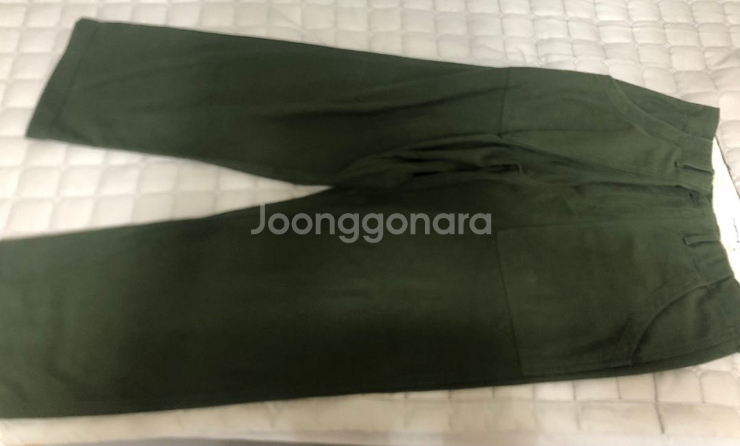 에스피오나지 Baker Pants Olive 퍼티그--2