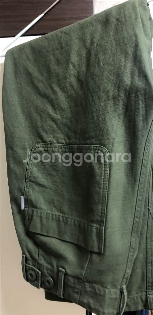 에스피오나지 Baker Pants Olive 퍼티그--4