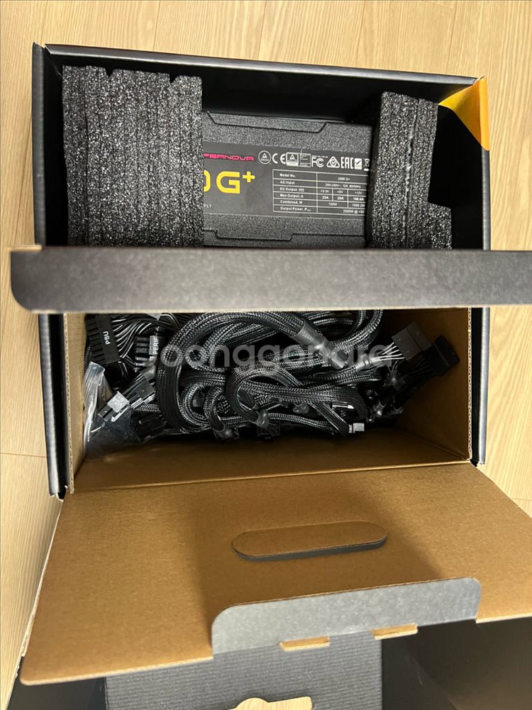EVGA SUPERNOVA 2000G+ 파워서플라이--1