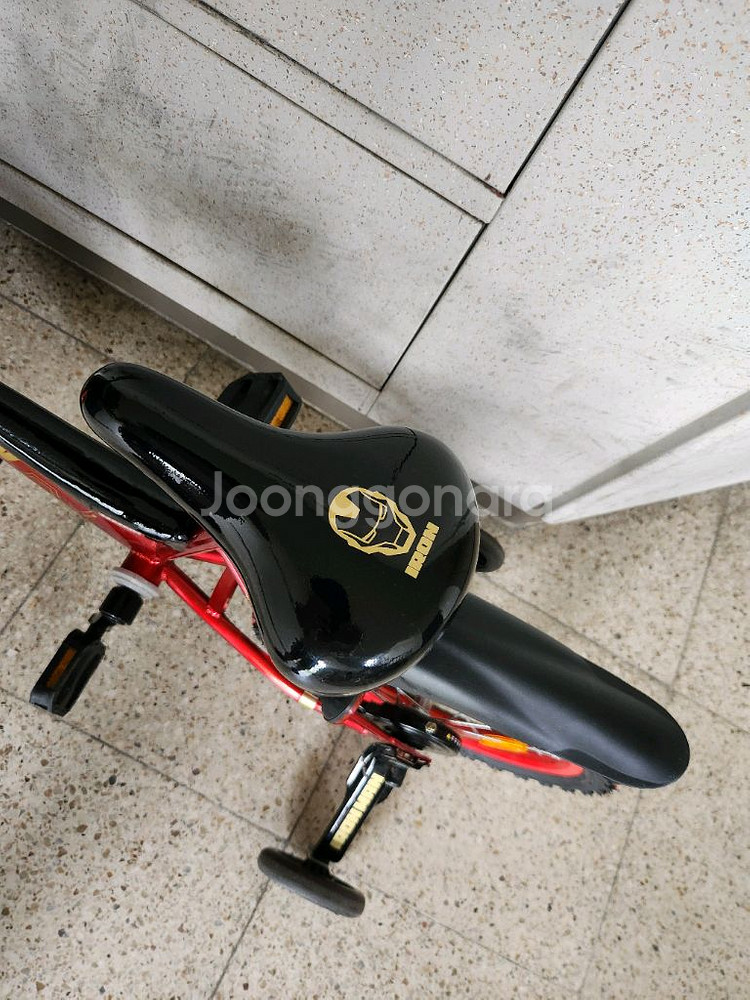 아이언맨 16인치 어린이 자전거팔아요--2