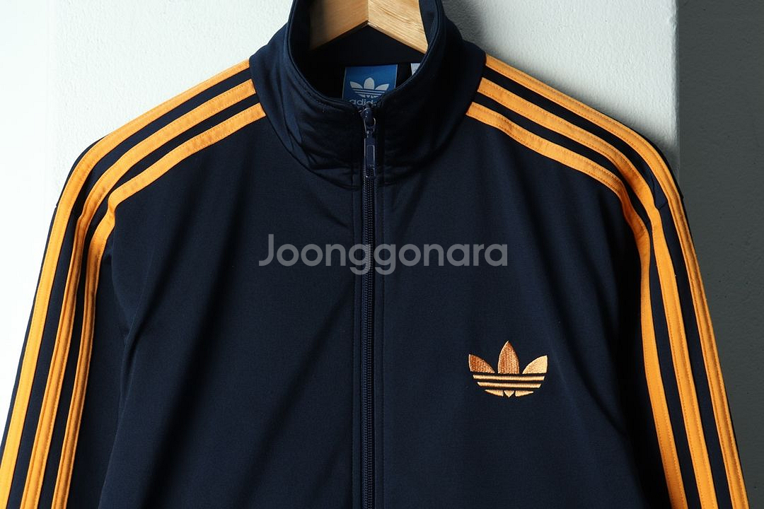 (L-XL) 아디다스 집업져지 트랙탑 구파버 네이비--2