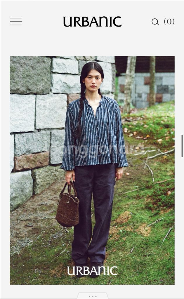 얼바닉 Utility Pants 유틸리티 팬츠 네이비S--1