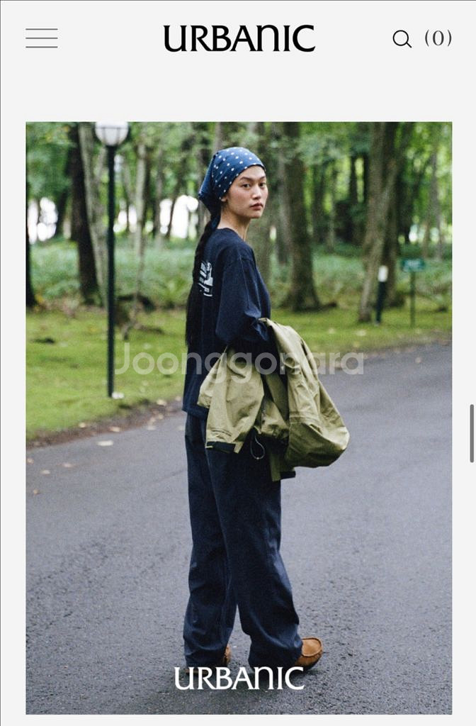 얼바닉 Utility Pants 유틸리티 팬츠 네이비S--2