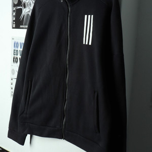 (2XL) 아디다스 집업져지 트랙탑 빅사이즈 기모 면
