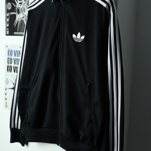 (L-XL) 아디다스 집업져지 트랙탑 구 파버 블랙