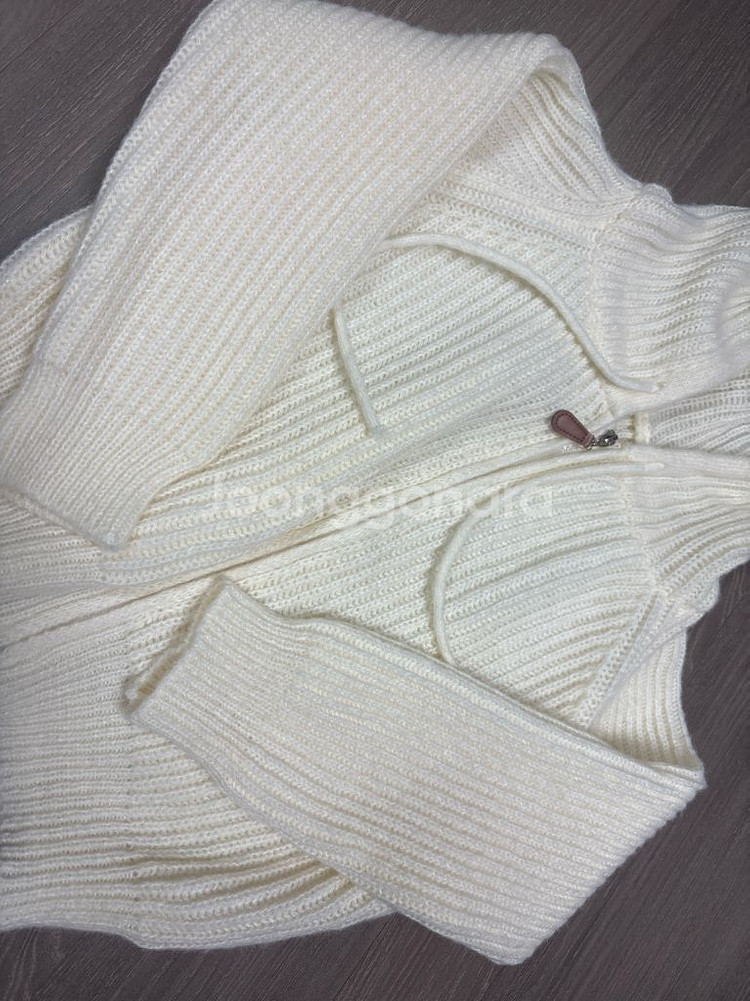 주니어 니트 가디건 크롭가디건--2