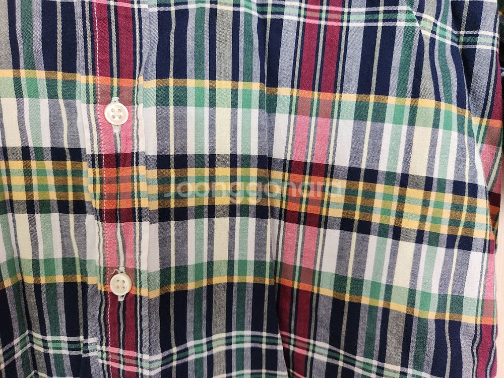 랄프로렌 체크반팔셔츠 반팔남방--4