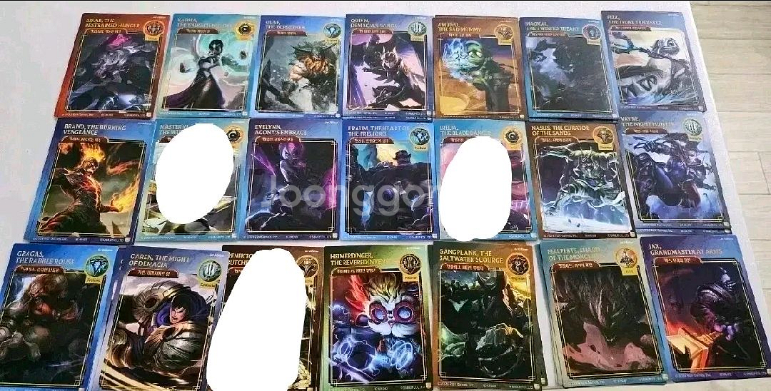 아케인 롤카드 리그오브레전드 카드 판매--1