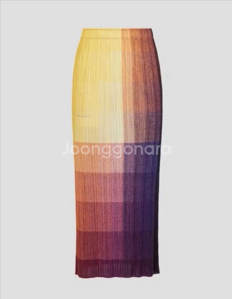 플리츠플리즈 포톤 스커트 새상품--0