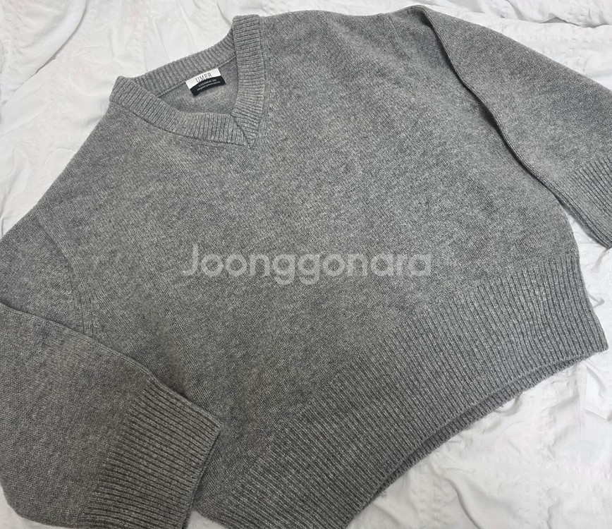 유메르 아멜리 브이 풀오버(캐시100)--0