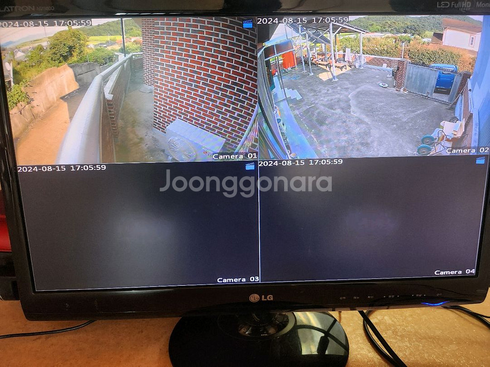 CCTV540 감시카메라 녹화기 하드 설치 세트 새제품--7