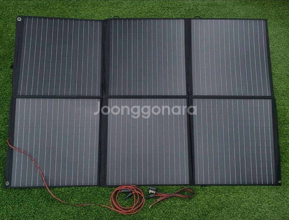 [대물 파워뱅크] 300W 이동식 단결정 태양광 패널--4