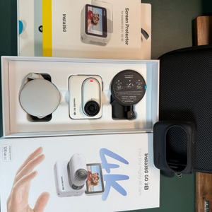 Insta360 GO3S 액션캠 화이트 s급(실사용2회