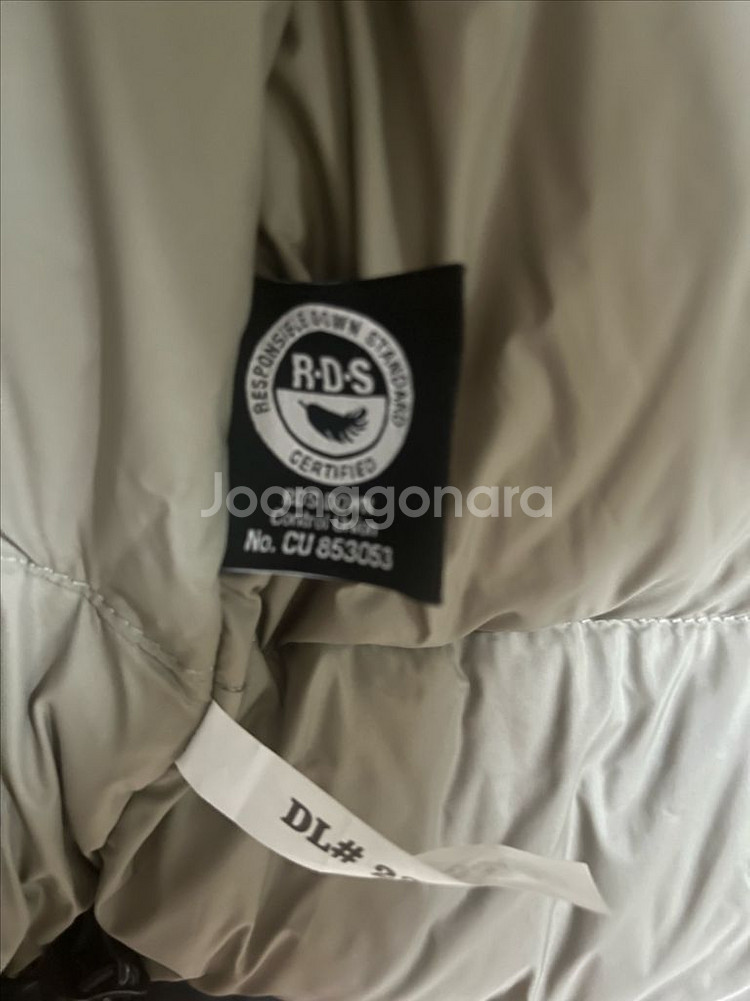 노스페이스 패딩조끼 RDS 다운--4