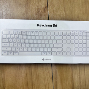 키크론 B6 화이트 무선 키보드