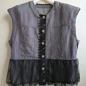 랑ㅂ 스탈 조끼 랑방 지고트 러브앤쇼