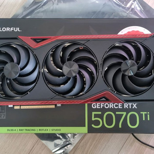 컬러풀 rtx 5070ti 토마호크 팝니다