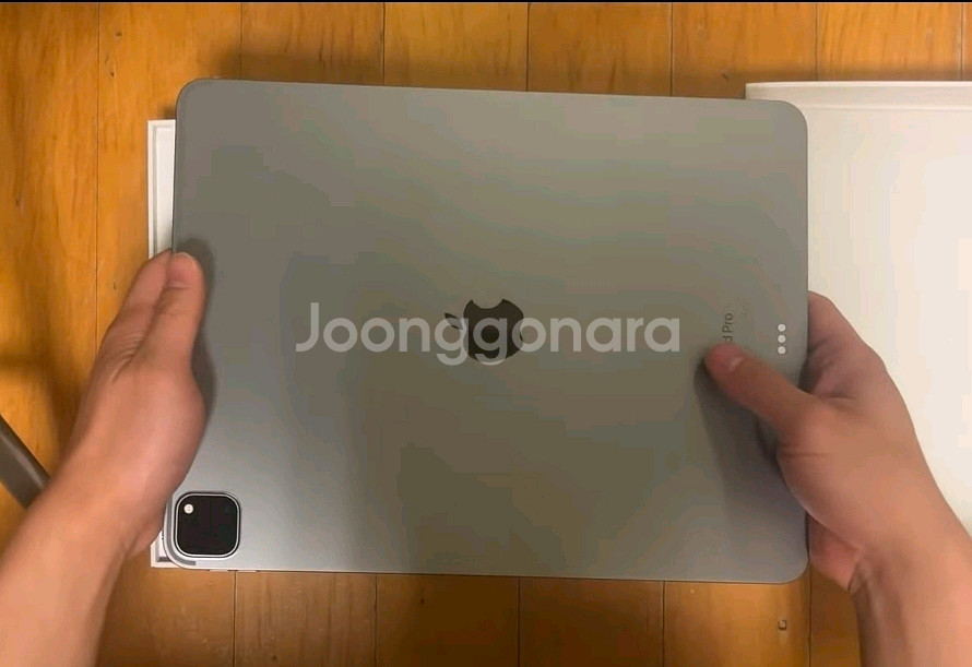 iPad Pro 12.9형 6세대 실버 (애케플 가입)--7